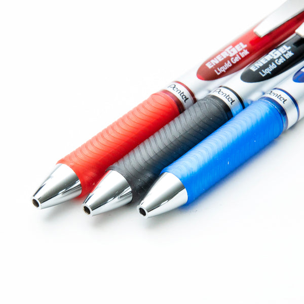 Ballpoint Pen (Liquid Gel Ink/Retractable/0.7mm/Black/Pentel/Energel/SMCol(s): Black)