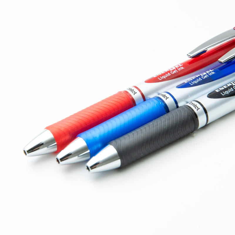 Ballpoint Pen (Liquid Gel Ink/Retractable/0.5mm/Black/Pentel/Energel/SMCol(s): Black)