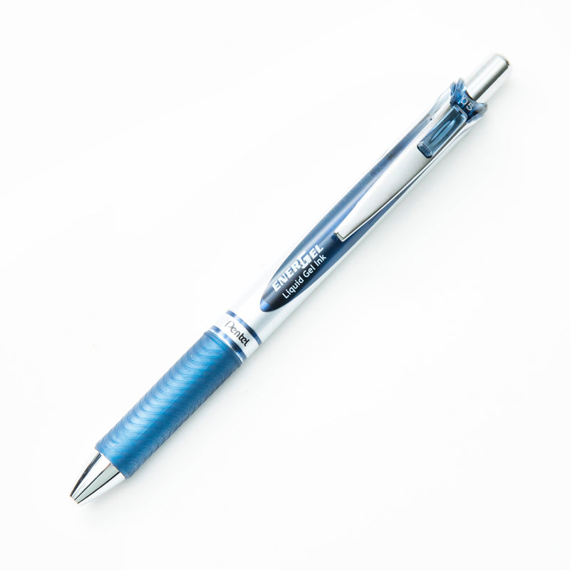 Ballpoint Pen (Liquid Gel Ink/Retractable/0.5mm/Blue Black/Pentel/Energel/SMCol(s): Blue Black)