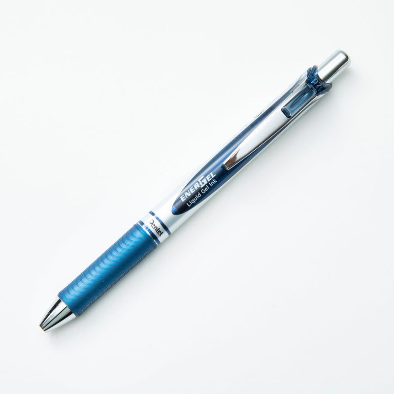 Ballpoint Pen (Liquid Gel Ink/Retractable/0.7mm/Blue Black/Pentel/Energel/SMCol(s): Blue Black)