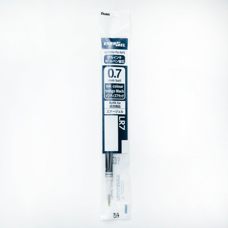 Ballpoint Pen Refill (Liquid Gel Ink/0.7mm/Indigo Black/Pentel/Energel/SMCol(s): Indigo Black)
