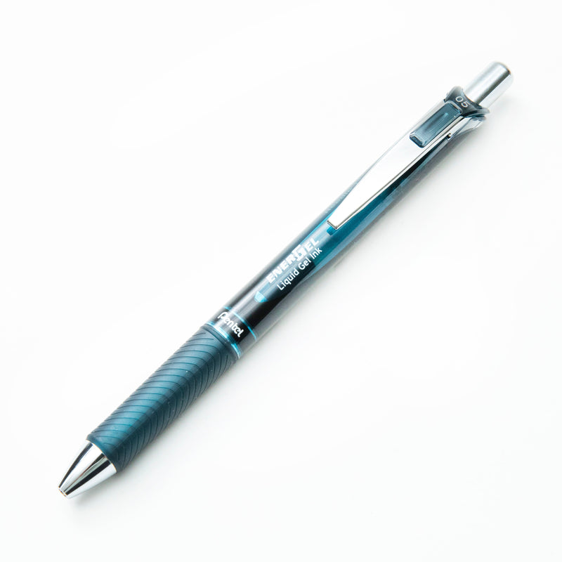 Ballpoint Pen (Liquid Gel Ink/Retractable/0.5mm/Indigo Black/Pentel/Energel/SMCol(s): Indigo Black)