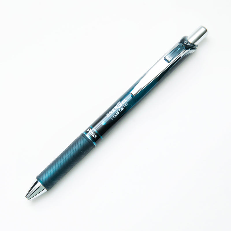 Ballpoint Pen (Liquid Gel Ink/Retractable/0.7mm/Indigo Black/Pentel/Energel/SMCol(s): Indigo Black)