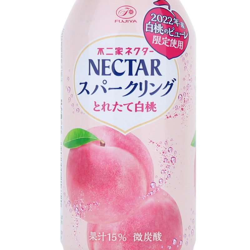Itoen Fujiya Nectar Sparkling White Peach Juice 380ml 