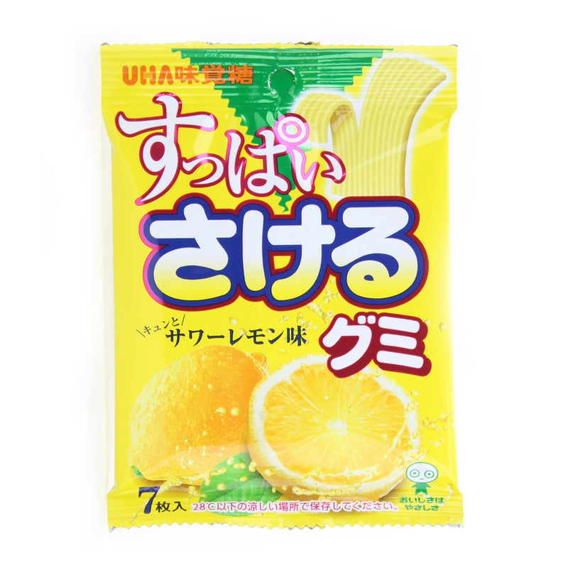 Gummy Candy (Sour Lemon/39 g (7pcs)/Uha Mikakuto)