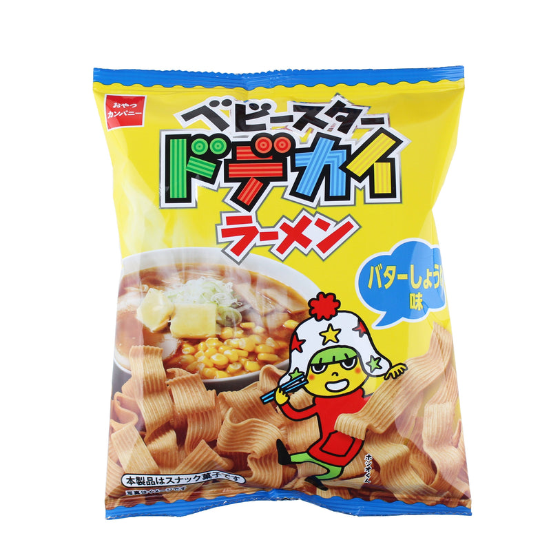 Oyatsu Dodekai Butter Soy Ramen Snack 67g