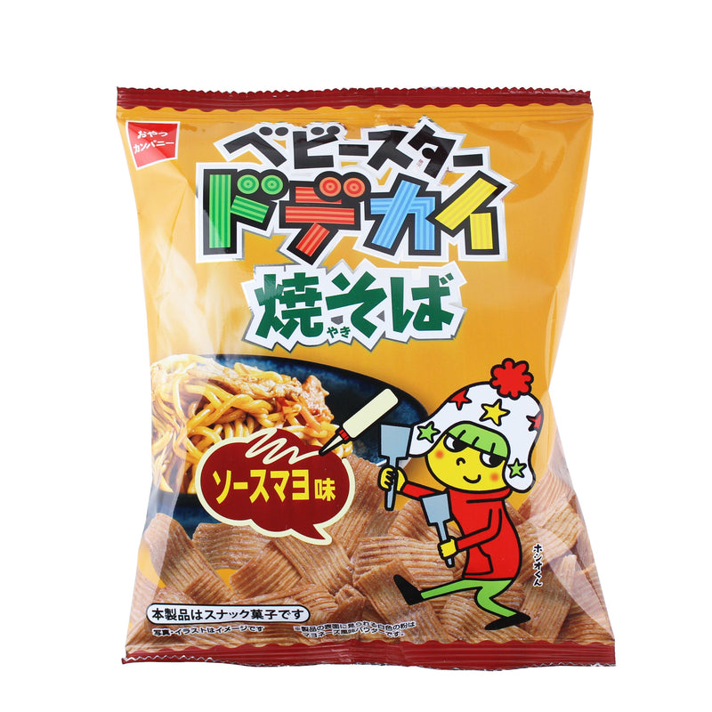 Oyatsu Dodekai Yakisoba Sauce Mayo Ramen Snack 67g