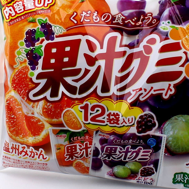 Gummy Candy (Grape/Mandarin Orange/Meiji/163 g (12pcs))