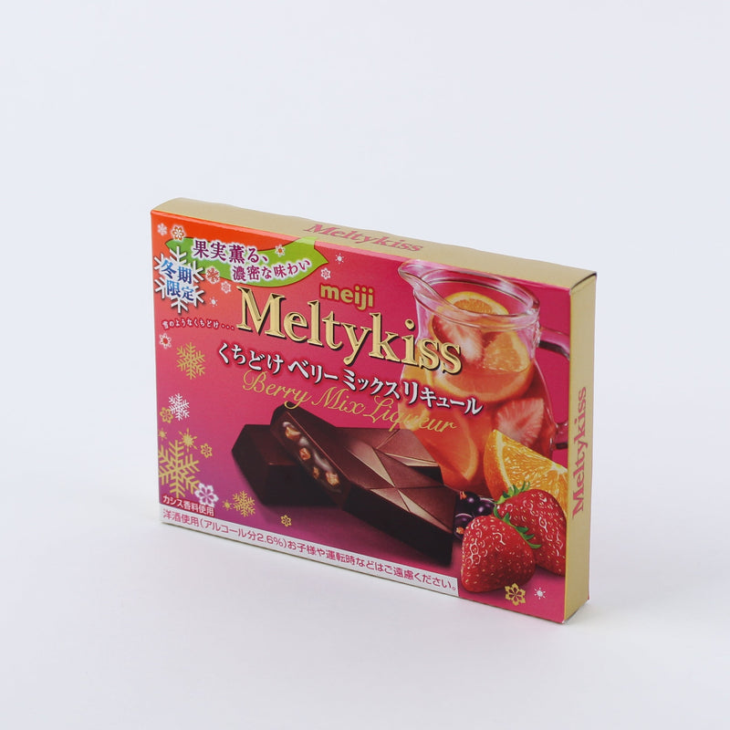 Milk Chocolate (Berry Mix Liquor/60 g (4pcs)/Meiji/Melty Kiss)