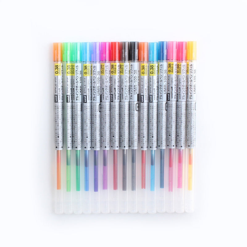 Uni-ball Style Fit Ultra Slim 0.38 - Black Ink Refill — La Petite Cute Shop