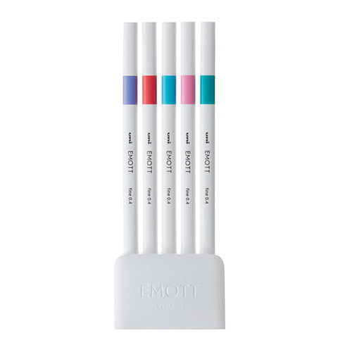Marker Set (Light Blue/Emerald Green/Light Pink/Light Violet/Coral Pink/SMCol(s): 5-Col)