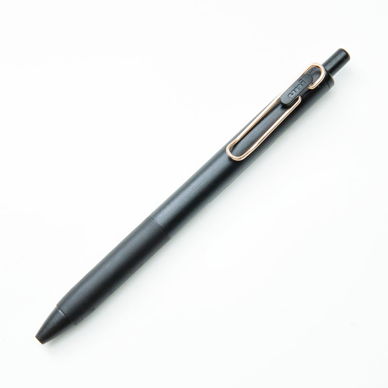 Ballpoint Pen (With Rose Gold Clip/0.5mm/Black/Mitsubishi Pencil/Uni-Ball One/SMCol(s): Black)
