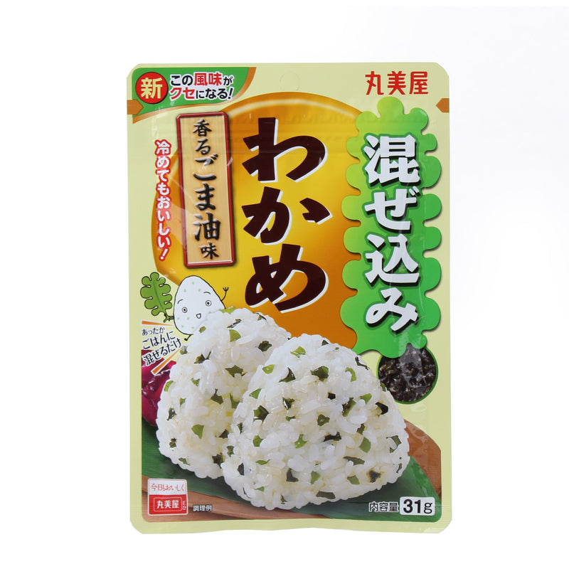 Furikake Rice Seasoning (Seaweed &Sesame Oil/31 g/Marumiya/Mazekomi Wakame)