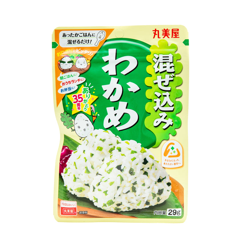 Furikake Rice Seasoning (Wakame Seaweed/29 g/Marumiya/Mazekomi Wakame)