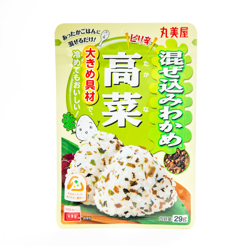 Furikake Rice Seasoning (Wakame Seaweed/Mustard Greens/29 g/Marumiya/Mazekomi Wakame)