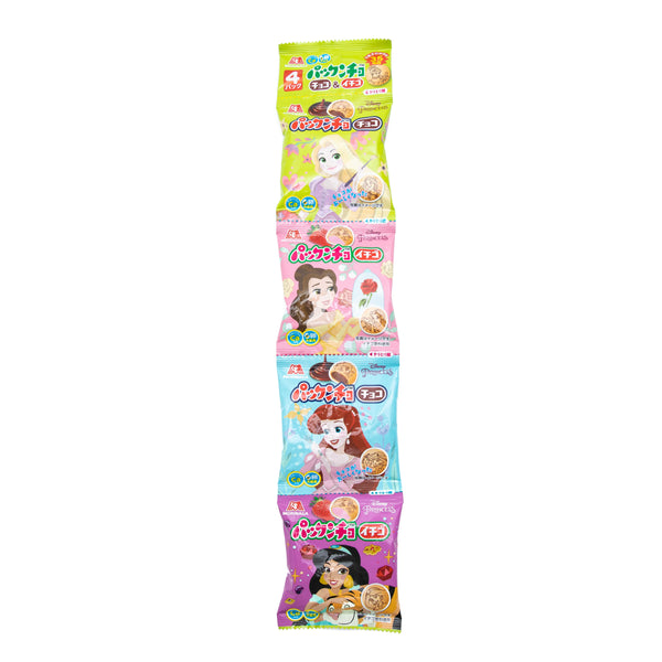 Morinaga Disney Princess Packuncho Chocolate & Strawberry Cookie 