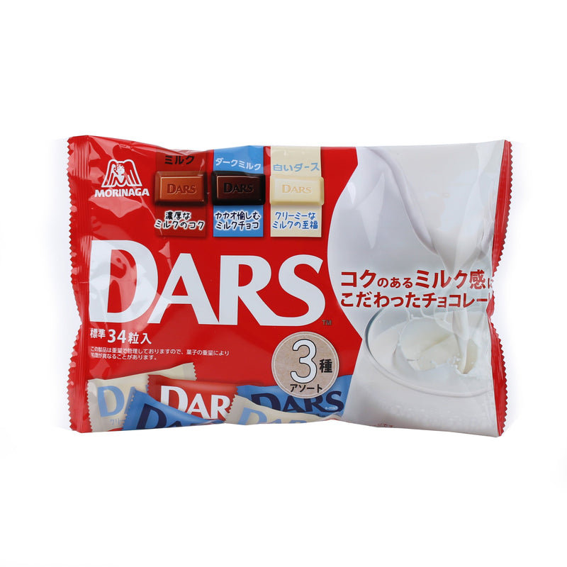 Milk Chocolate (Assortment: Milk, Dark, White Chocolate/132 g/Morinaga/Dars)