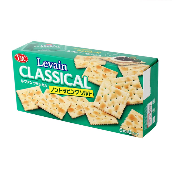 Levain Classical YBC No Topping Salt Added Accompaniment Crackers (168g (54pcs))