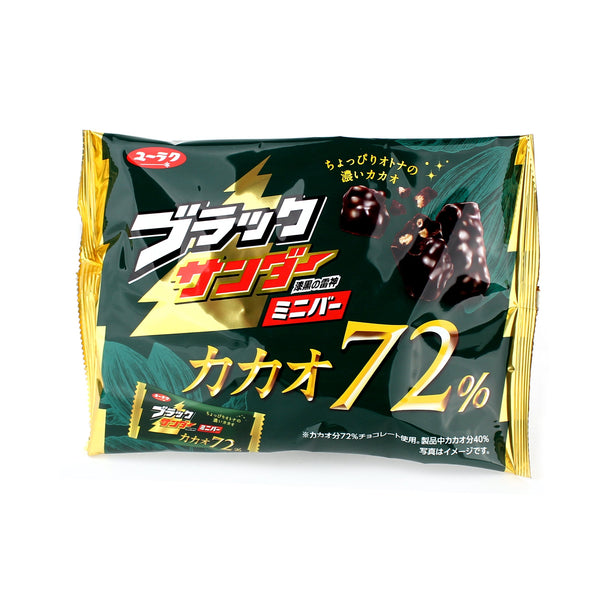 Yuraku Seika Black Thunder Chocolate Snack (160 g)