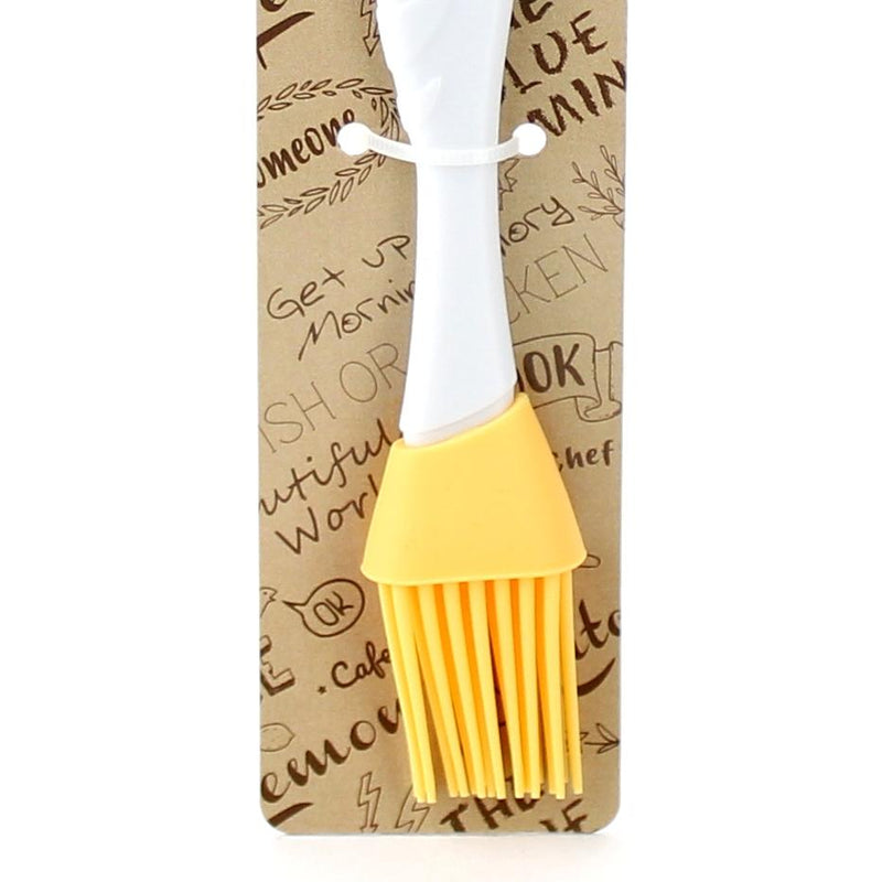 Pastry Brush (Silicone/WT/YL/17x2.7x1.3cm)