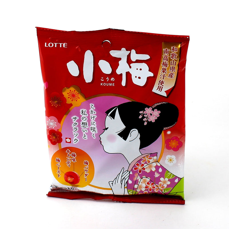 Lotte Mini Plum Hard Candy (68 g)