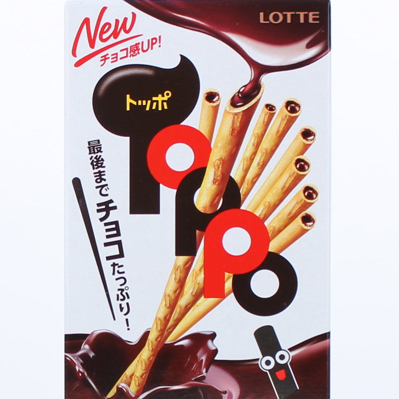 Lotte Toppo Cookie Rolls (Chocolate)