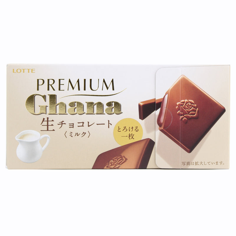 Nama Soft Chocolate (Milk Chocolate/68.4 g (12pcs)/Lotte/Premium Ghana)