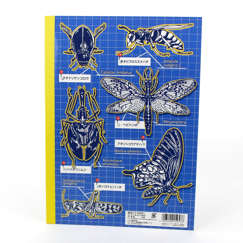 B5 Sketchbook (Insect* Dinosaur (30sh))