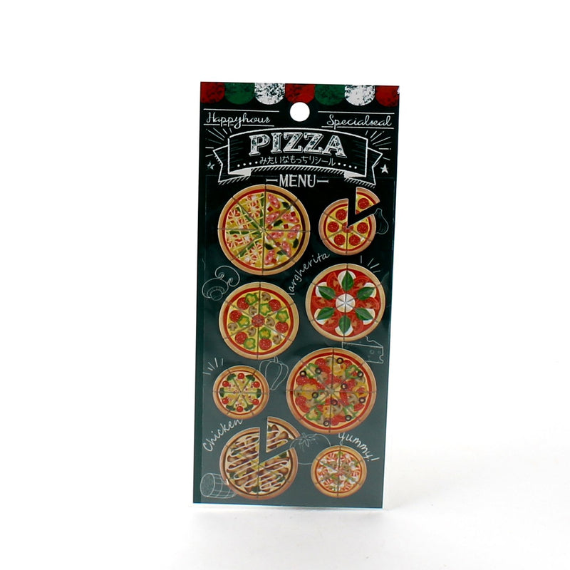 Stickers (Polyvinyl Chloride/Pizza)