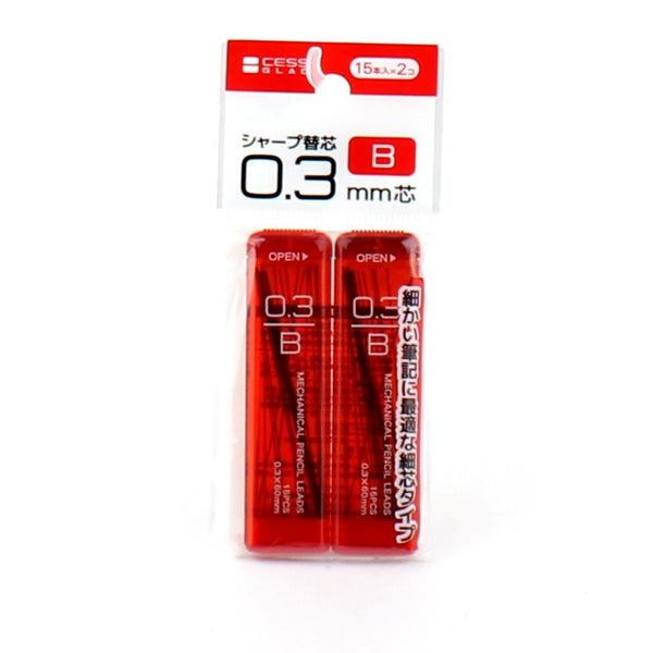 Mechanical Pencil Lead (0.3mm/B (30pcs))
