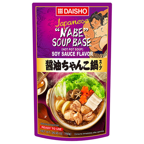Daisho Hotpot Soy Sauce Flavour Soup Base For Chanko Hotpot