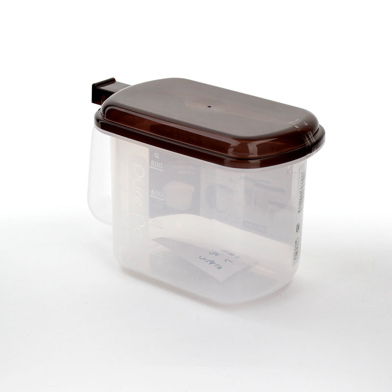 Container (w/Spoon/WT/BN/16.2x8.9x11.1cm)
