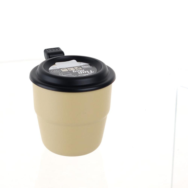 Mug With Lid (PP/With Lid/Microwave Safe/Dishwasher Safe/9.8x9.5x12.2cm)