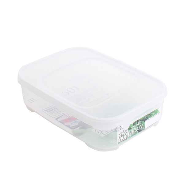 Shallow Plastic Food Container (Large)
