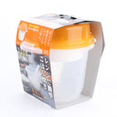 Microwave Rice Cooker (900ml/13x15.4x14.5cm/SMCol(s): White,Orange)