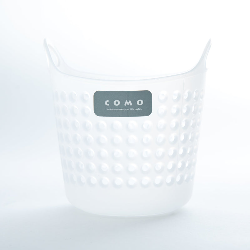 White Round Basket 