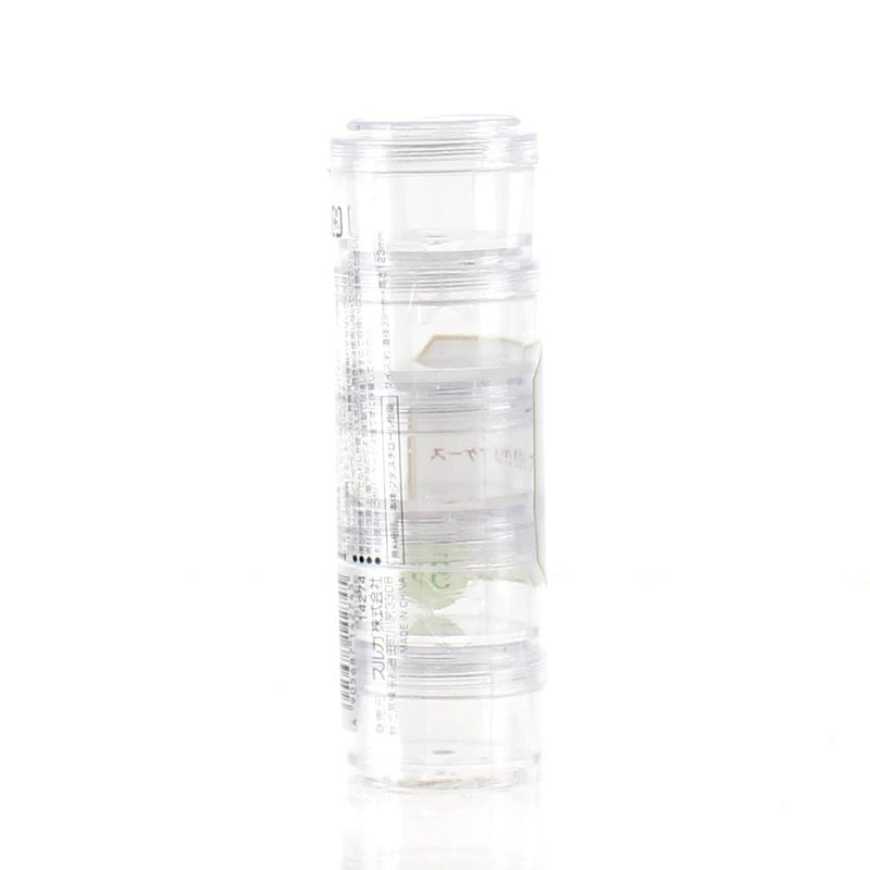 5-Section Stackable Clear Roud Storage Case with Lids