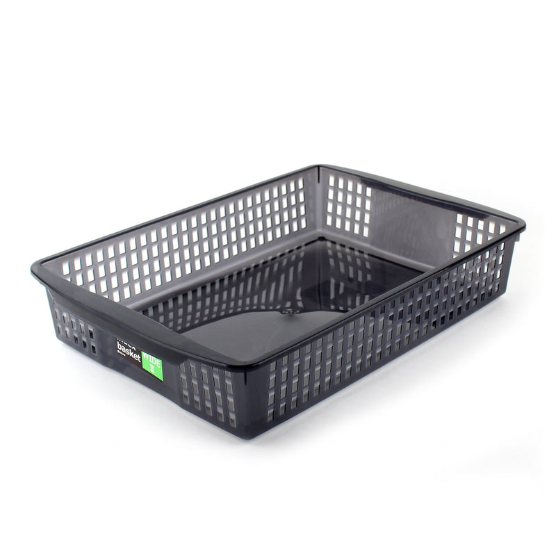 A4 Smokey Grey Basket / Desk Organizer