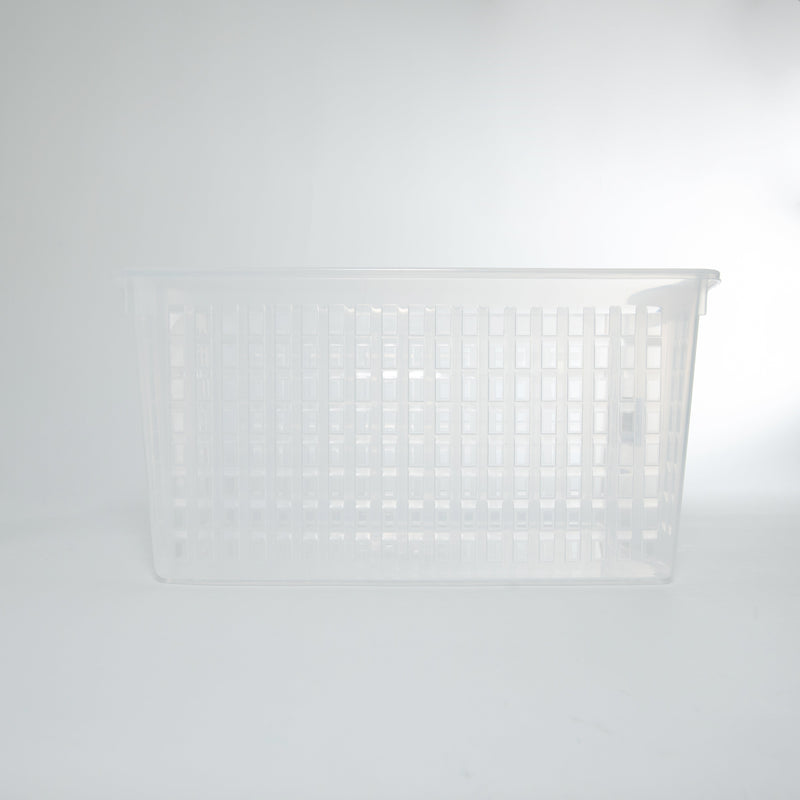 Clear Plastic Storage Basket 