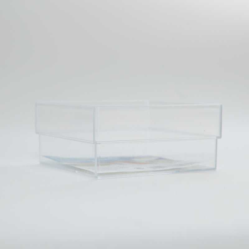 Clear Stackable Plastic Tray Type 4