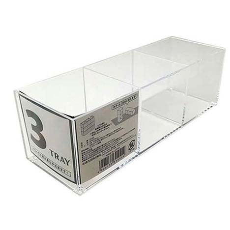 3-Section Clear Organizer