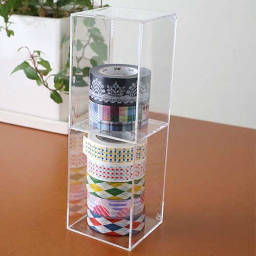 2-Section Clear Organizer