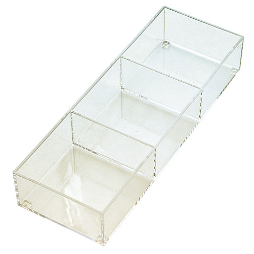 3-Section Clear Organizer