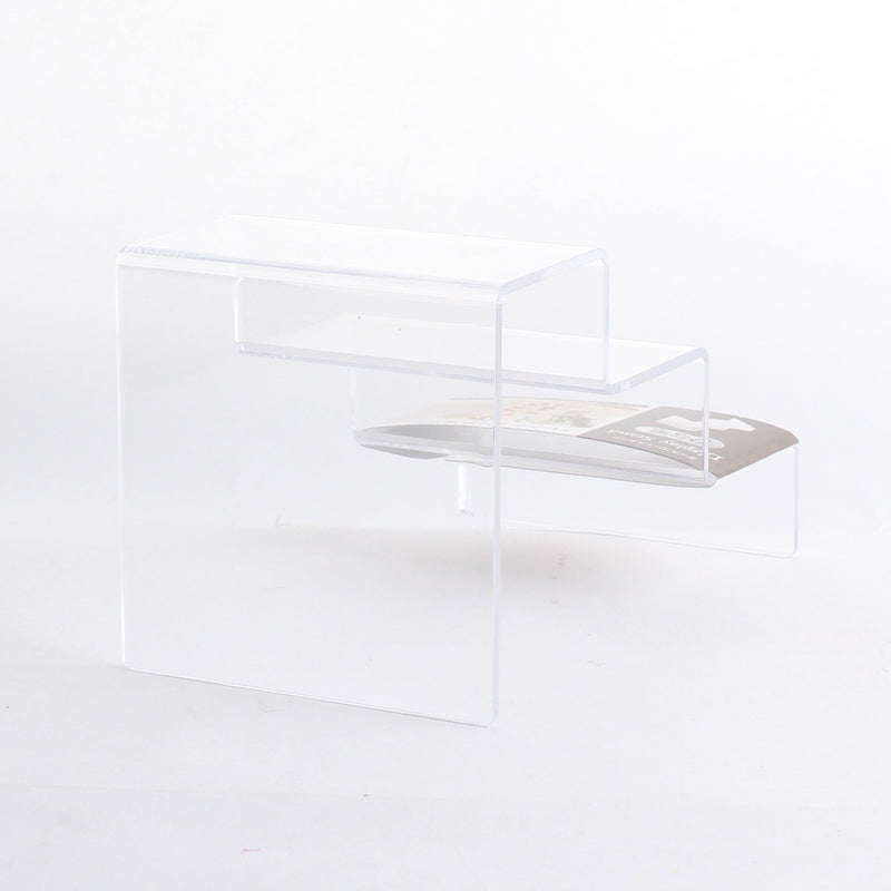 Tiered Doll Stand Clear Display Stand