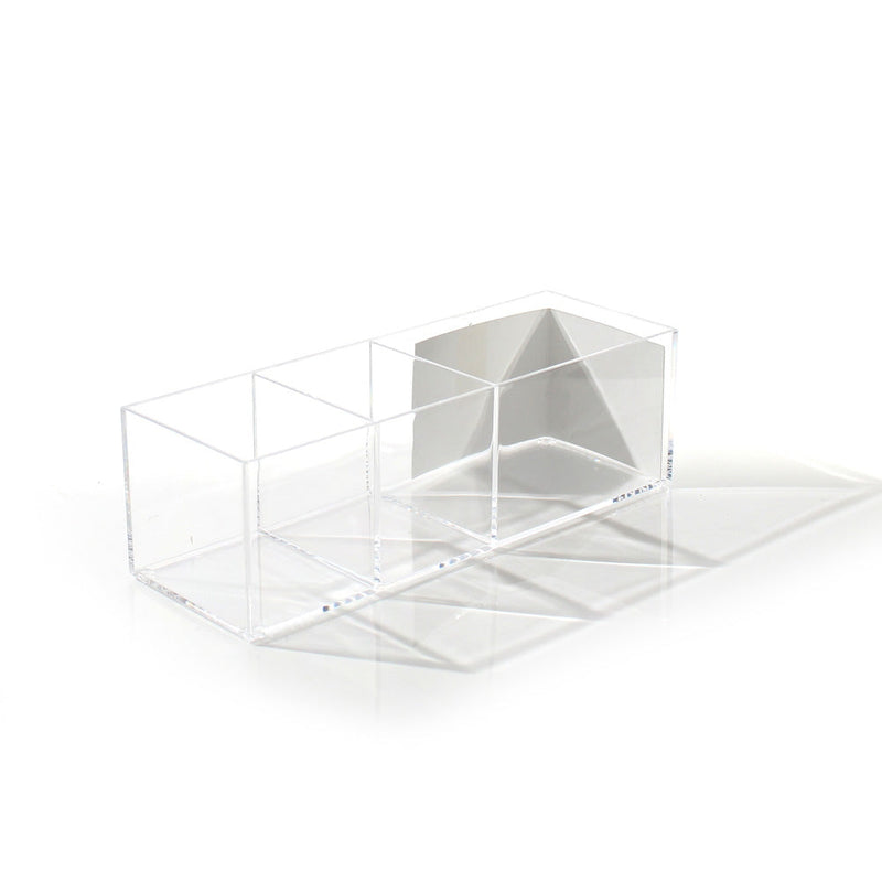 3-Section Clear Storage Tray