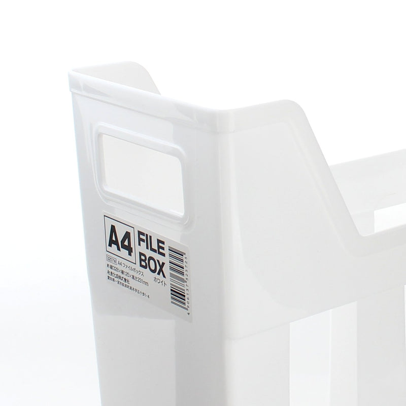 A4 White File Box