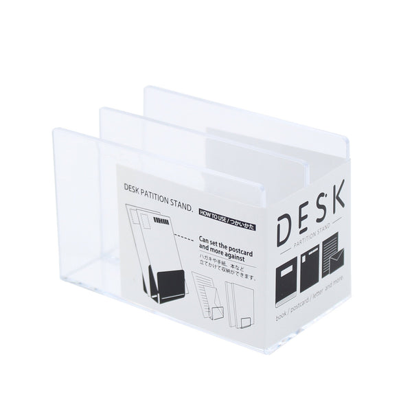 Desk Oganizer (Standing/With Dividers/SMCol(s): Clear)