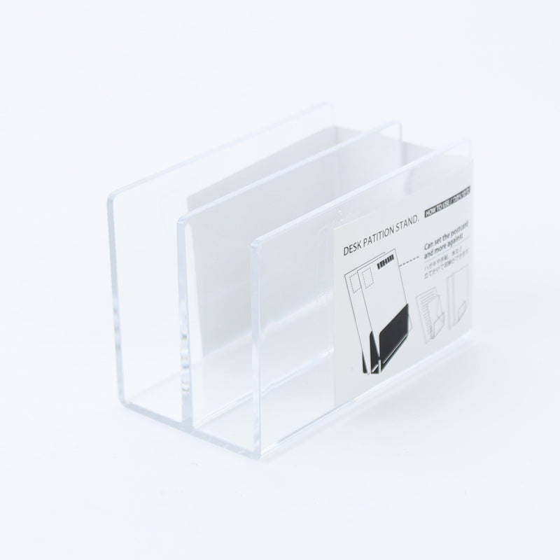 Desk Oganizer (Standing/With Dividers/SMCol(s): Clear)