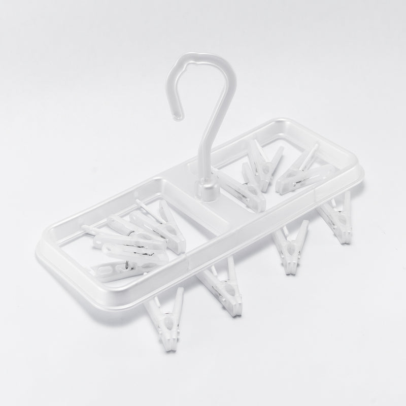 10-Clip Laundry Hanger