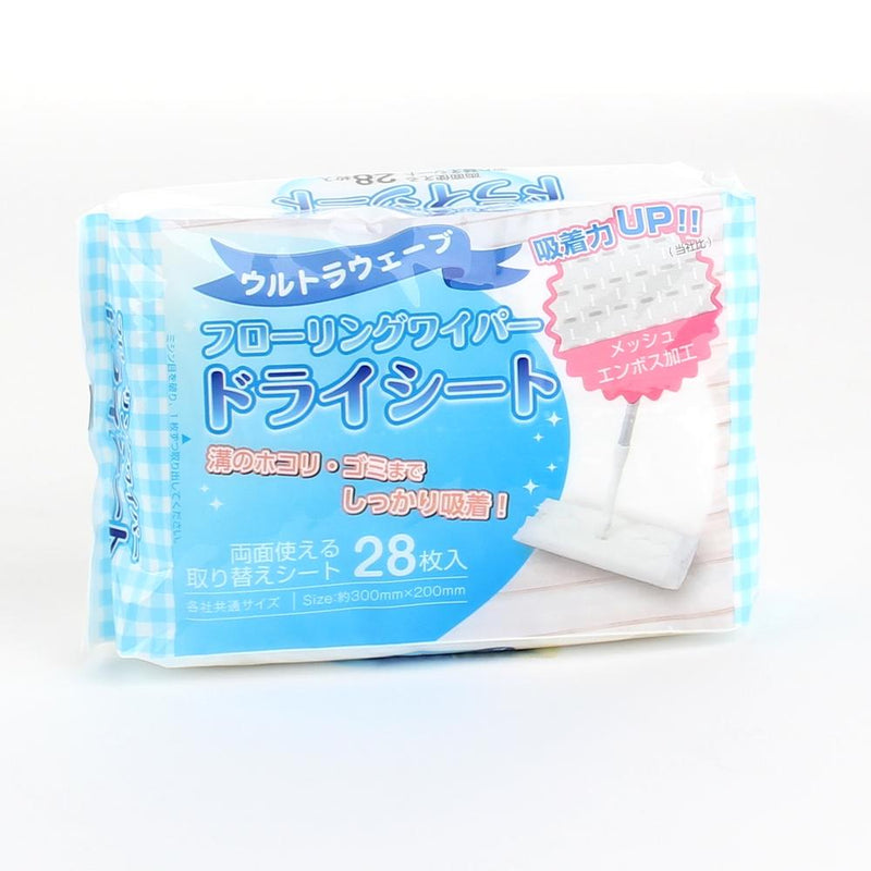 Floor Wipes-Dry (Dry/Wooden Floor/28 Sheets)
